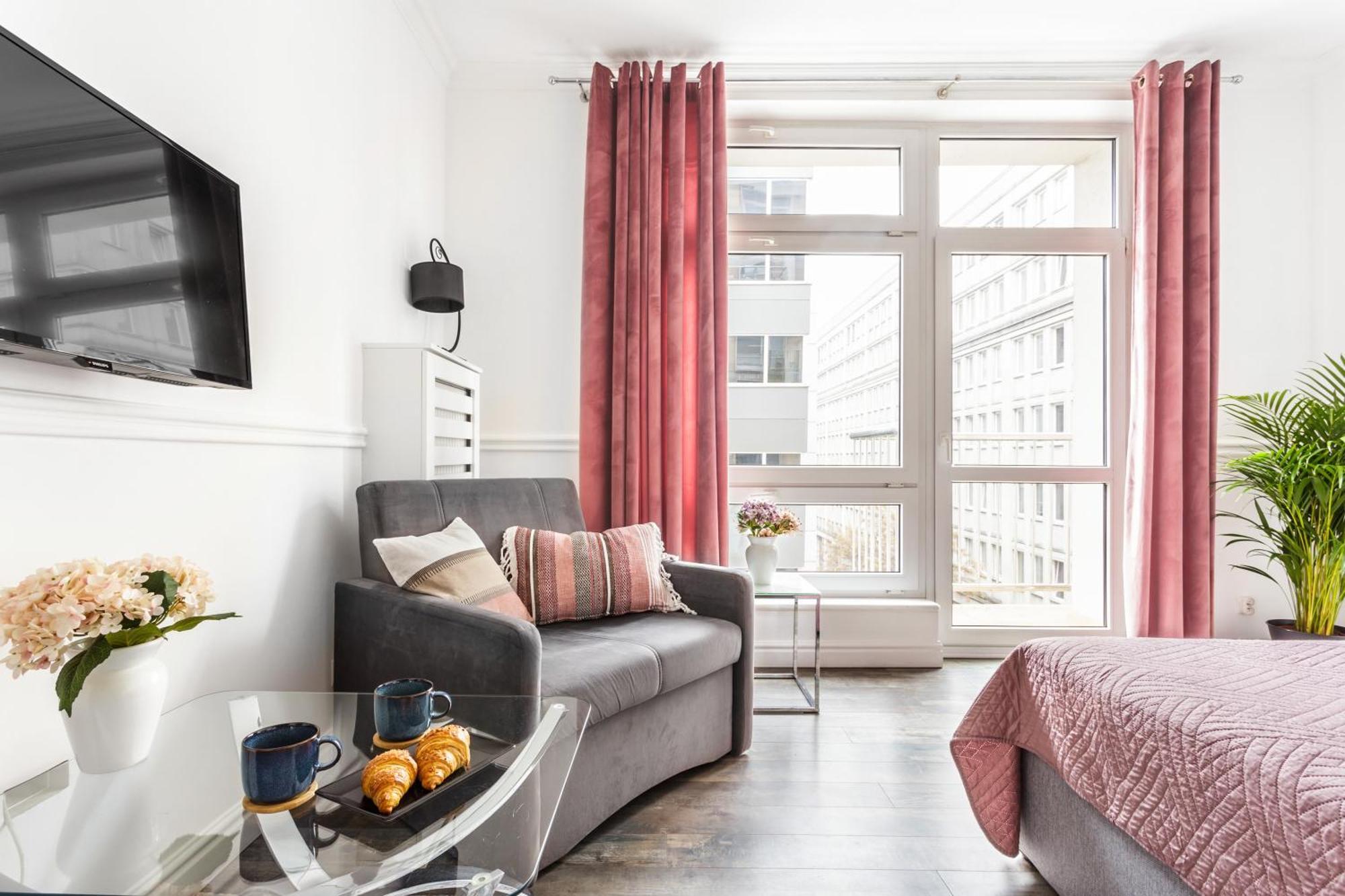 Charming Apartment In The City Center Warsaw Exterior photo
