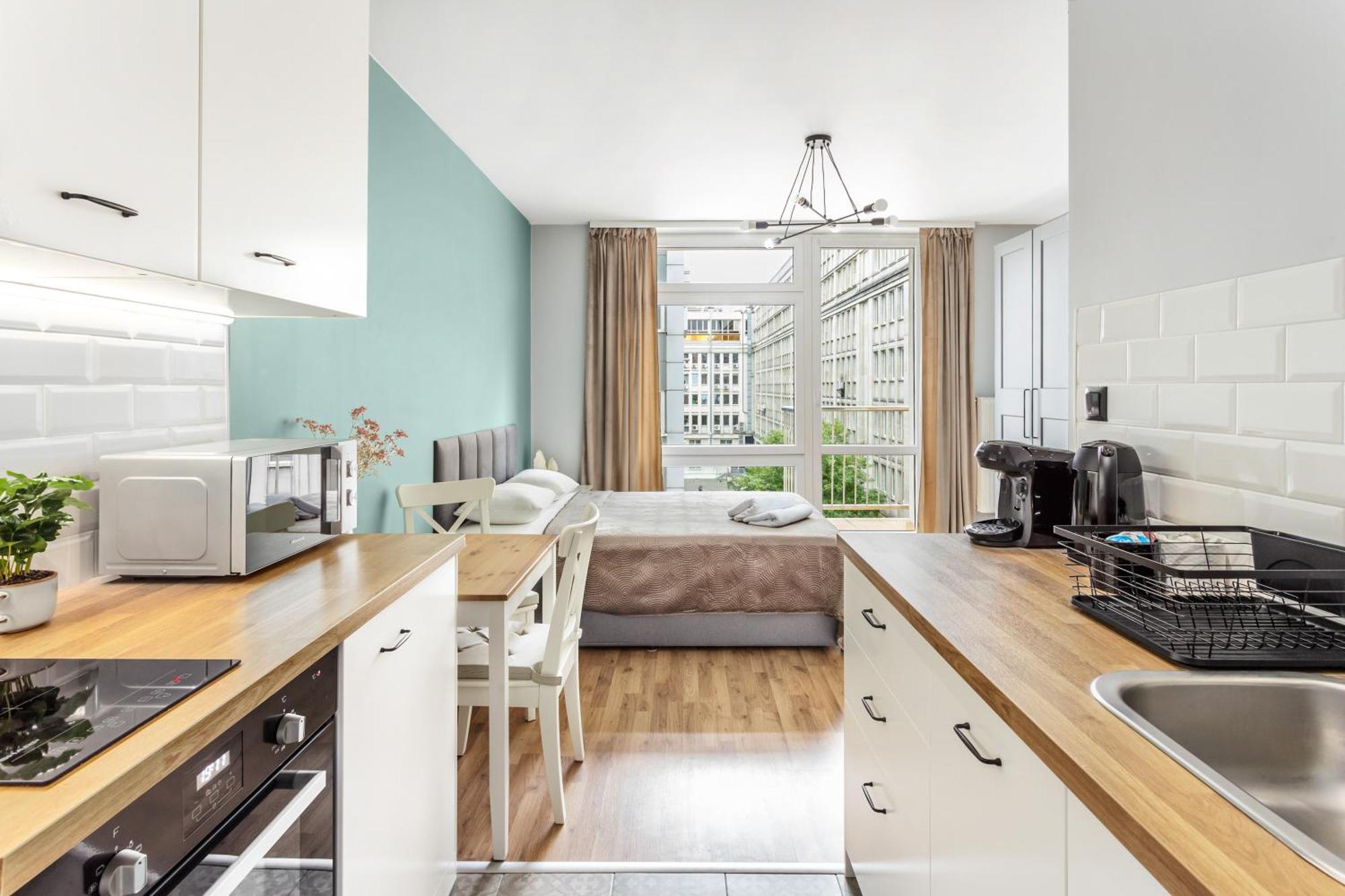 Charming Apartment In The City Center Warsaw Exterior photo